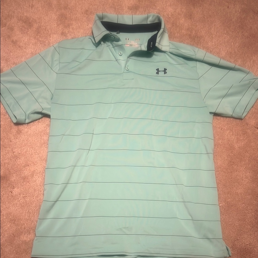 Under Armour Men's Light Blue Polo Shirt